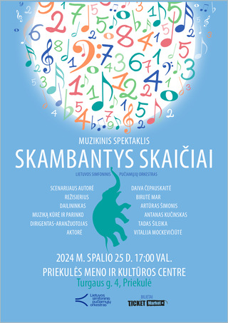 LSPO Muzikinis spektaklis vaikams „Skambantys skaičiai“