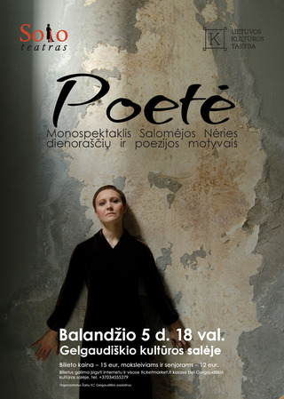 Spektaklis „Poetė“