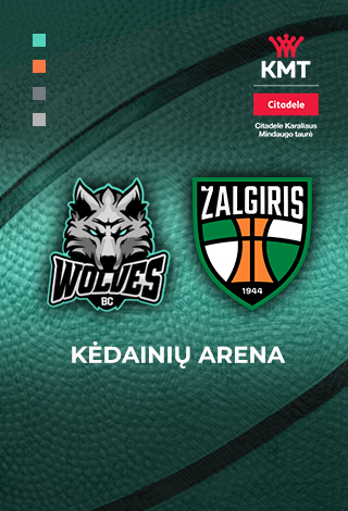 KMT ketvirtfinalis: Vilniaus „Wolves“ - Kauno „Žalgiris“