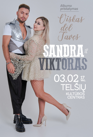 Sandra ir Viktoras – Albumo pristatymas „Viskas dėl Tavęs” | Telšiai