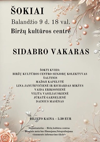 Šokiai „Sidabro vakaras“