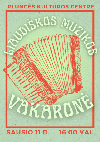 Liaudiškos muzikos vakaronė 