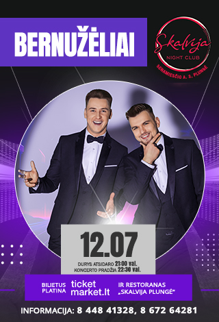 Grupė Bernužėliai | Skalvija Night Club - Plungė