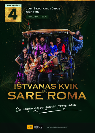 ROMANI FIESTA – Ištvano Kvik ir SARE ROMA nauja programa